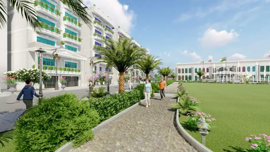 Central Landscaped Promenade